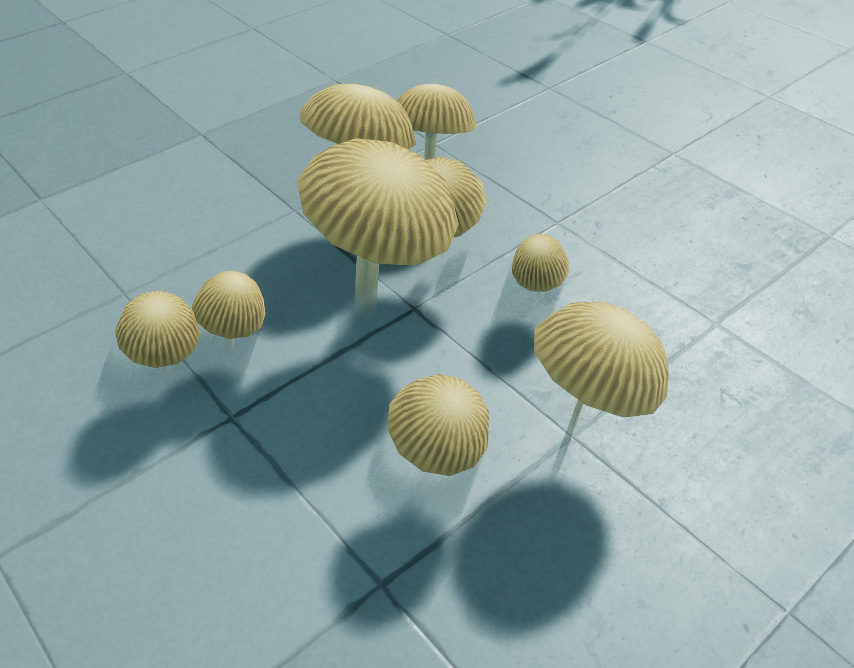Stylized Art Direction Mushroom RGB