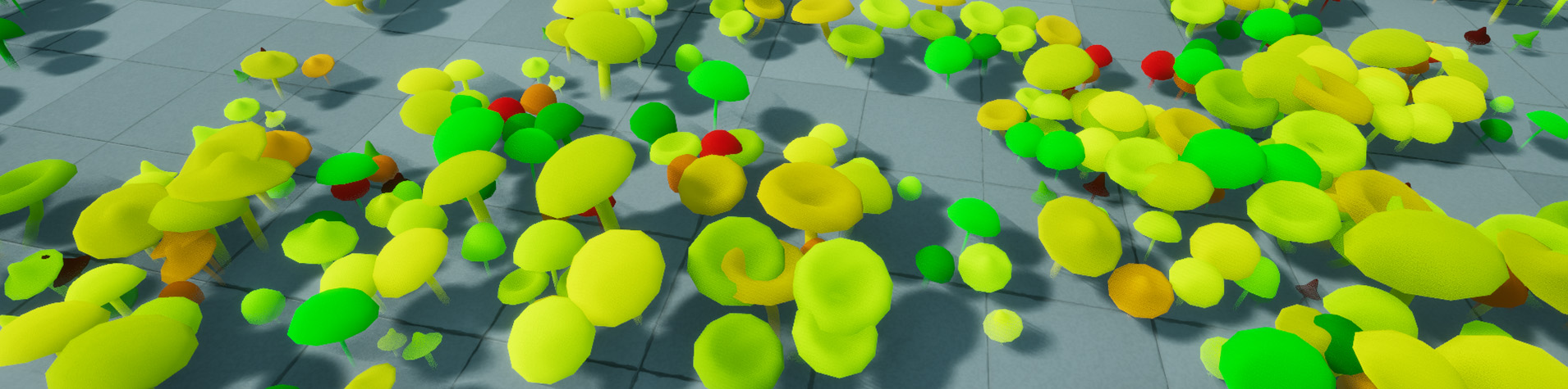 Stylized Art Direction Mushroom Wide